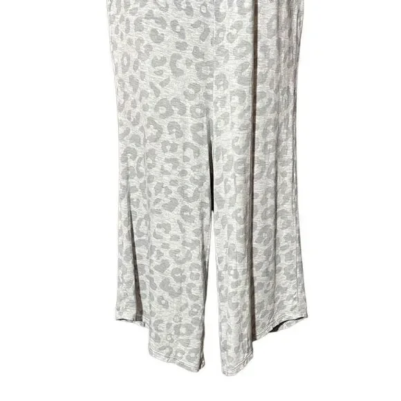 Antistar Women's Sleeveless Animal Print Gray Wide Leg Jumpsuit Size S - Picture 5 of 7